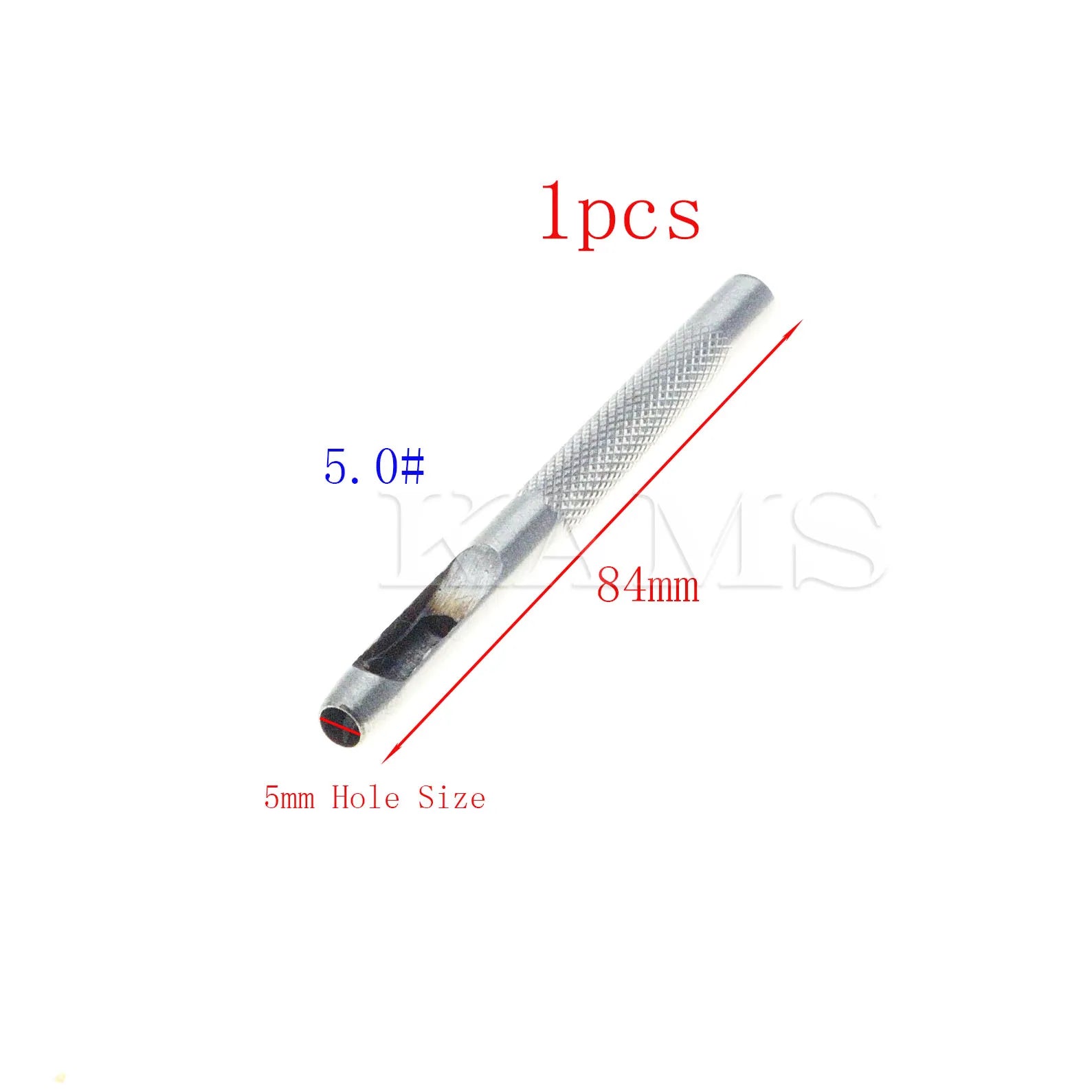 25 Size Pick Leather Tools Leather Punch Leathercraft Hole Craft Set Hollow Puncher Belt Punch 1.0mm-25mm for Clothing Canvas