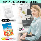 62XL Ink Cartridges Replacement For HP 62 HP62 Compatible Envy 5540 5640 5642 5644 5646 7640 5660 7644 250 200 5740 5742 Printer