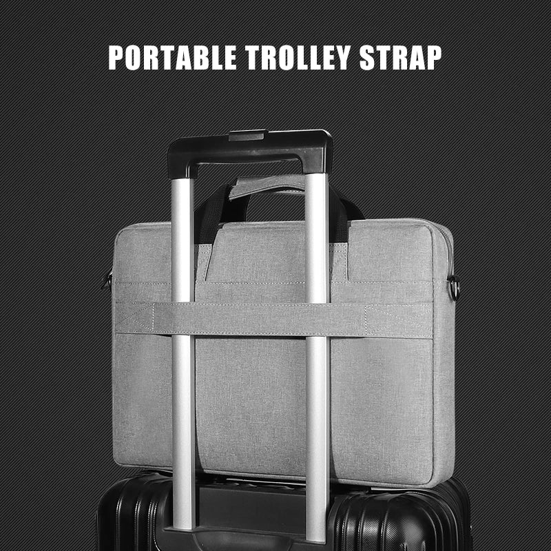 Laptop Bag Sleeve Case Shoulder Handbag For M3 M4 14 15 15.6 17 Inch Macbook Air Pro 13.3 Huawei Asus Dell Notebook Briefcases