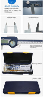 SHAHE Precision Electronic Digital Caliper 150/200/300 MM Electronic Digital Caliper Steel Vernier Caliper Paquimetro Digital