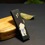 Traditional Chinese Sumi-e ink stick Solid ink Inkstick calligraphy Painting ink Hui mo Mi Le Fo Maitreya Buddha black color