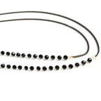 Skyrim Elegant Clear Zicron Crystal Beaded Lanyand for Glasses Sunglassess Chain Eyeglasses Strap Rope Eyewear Cord Accessories