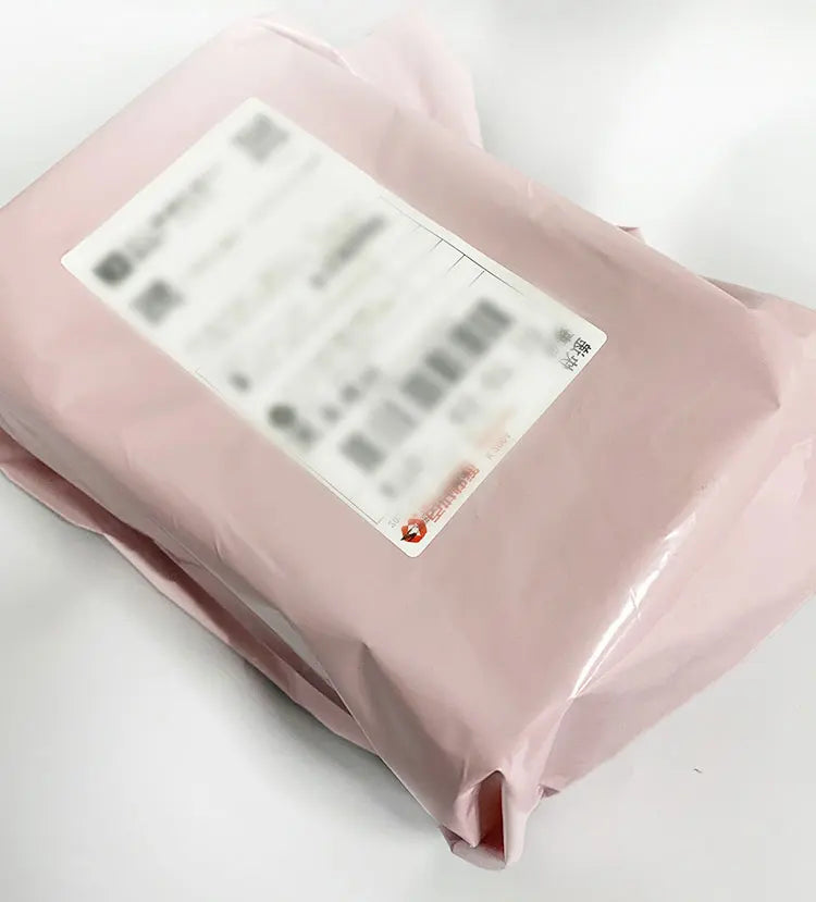 New Light Pink PE Plastic Self-seal Mailbag Poly Envelope Waterproof Postal Courier Bag Waterproof Packaging Postal Bags