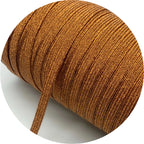 5yards/Lot 6mm Glitter Elastic Ribbon Sewing Elastic Band Fiat Rubber Band For Waist Band Stretch Rope DIY Mask Lanyard