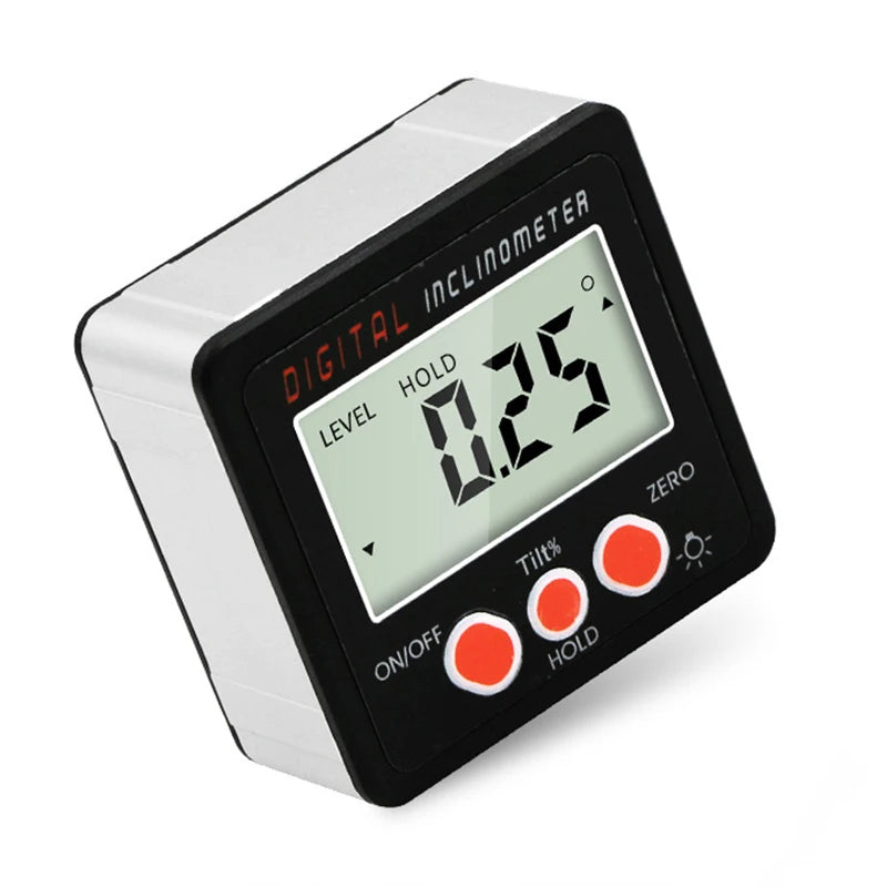 360° IP65/IP54 Digital Protractor Electronic Goniometer Inclinometer Digital Level With Magnetic Base