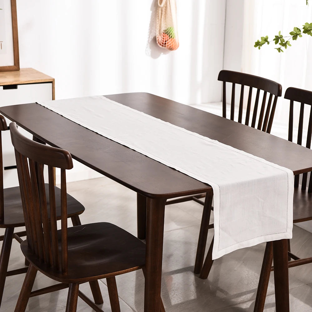 12pcs Table Napkins Wedding Party Dinner Table White Cloth Napkin Restaurant Home Napkins Cotton Linen Handkerchie 4 Size