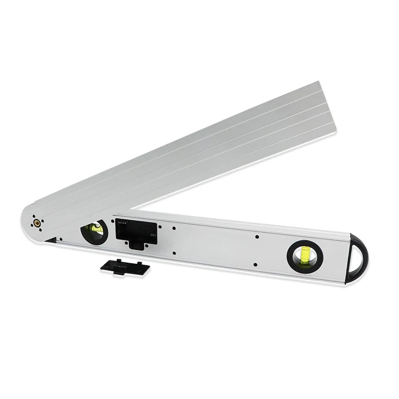SHAHE Digital Angle Finder 0-225 ° Digital Protractor With Measuring Ruler Horizontal And Vertical Bubble Level Tool