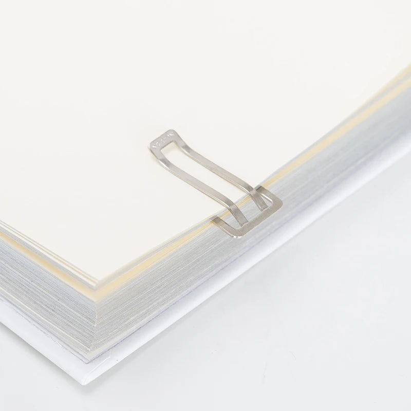 Nusign Paper Clip Silver Color Metal Document Binding Note Clips Bookmark Office Supplies