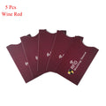 5Pcs Anti Theft for RFID Credit Card Protector Blocking Cardholder Sleeve Skin Case Covers Protection Bank Card Case New