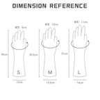 Female waterproof rubber latex dishwashing gloves kitchen durable cleaning housework chores dishwashing tools