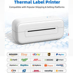 4x6 Thermal Direct Shipping Label,Pack of 500 Fan-Fold Labels, Permanent Adhesive, Commercial Grade Thermal Shipping Labels