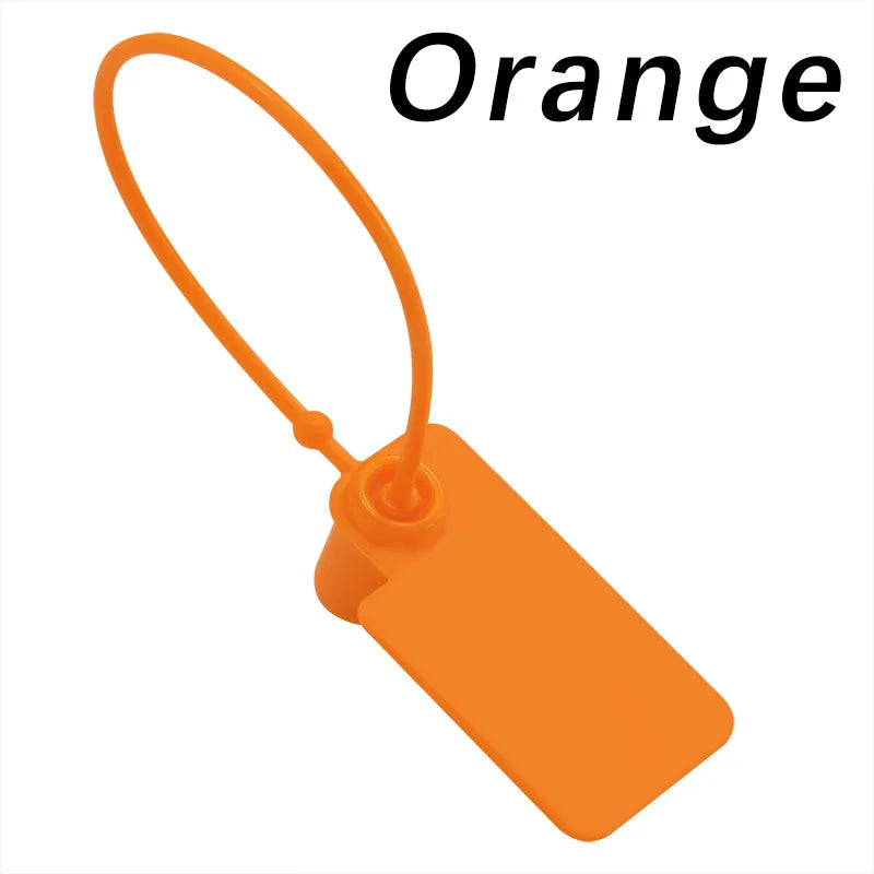 100 Custom Product Hang Tags Label Plastic Security Garment Clothes Shoes Bag Key Gift Logo Brand Printed Labels Tag 160mm/6.3"