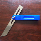 Angle Rulers Gauges Tri Square Sliding T-Bevel with Wooden Handle Level Measuring Tool Wooden Marking Gauge Protractor