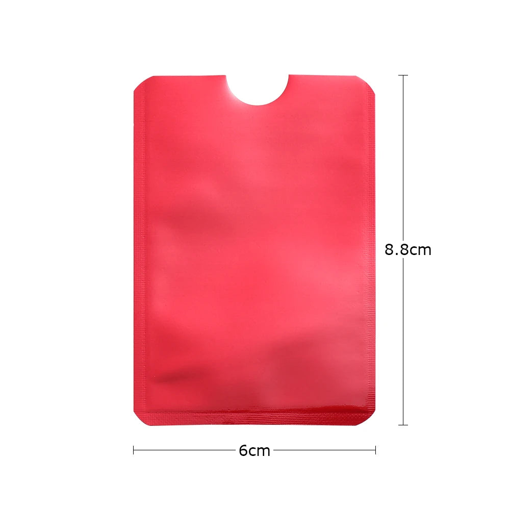 5Pcs Anti Theft for RFID Credit Card Protector Blocking Cardholder Sleeve Skin Case Covers Protection Bank Card Case New