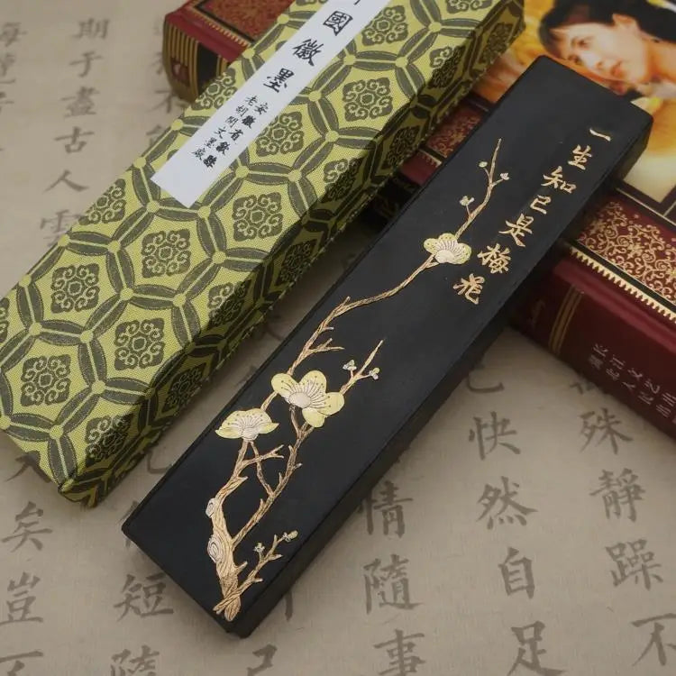 Big size Chinese Calligraphy Brush Ink Sumi-E ink Painting Calligraphy Ink Stick Sumi Ink Stick Hui Mo
