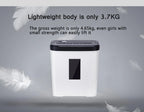 12L Level 4 Confidential Paper Shredder Mini Office Household Granular Paper Document Shredder can continuously shred 5 sheets