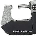 IP54 0.001mm Electronic Outside Micrometer 0-25mm Digital Micrometer Caliper Gauge Meter Micrometer Carbide Tip Measure Tools