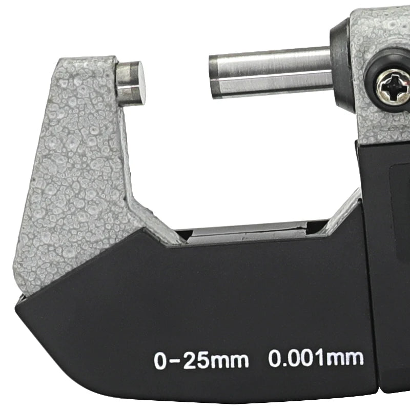 IP54 0.001mm Electronic Outside Micrometer 0-25mm Digital Micrometer Caliper Gauge Meter Micrometer Carbide Tip Measure Tools