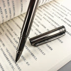High Quality for Writing Fountain Pen 0.38mm EF Nib Stainless Steel Metal Inking Pen for Writing Signing Pen