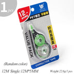 Correction Tape 12m/30m/60m Large-capacity Multi-specification Correct Belt Diary Scrapbooking Student School Office Supplies