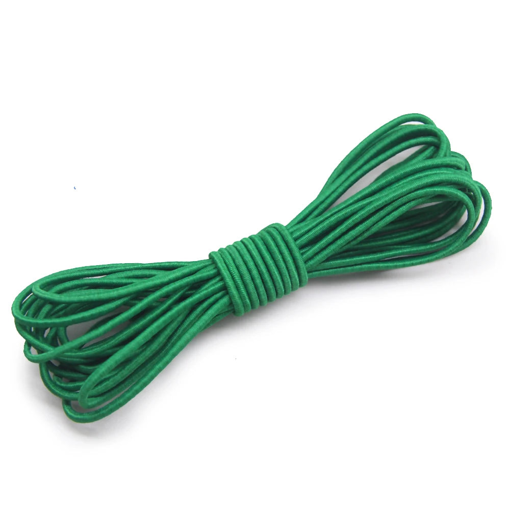 2.5mm Elastic Rope Elastic Band Shock Cord Bungee Rubber Band Stretch Thread for Garment Accessory Craft Handmade DIY