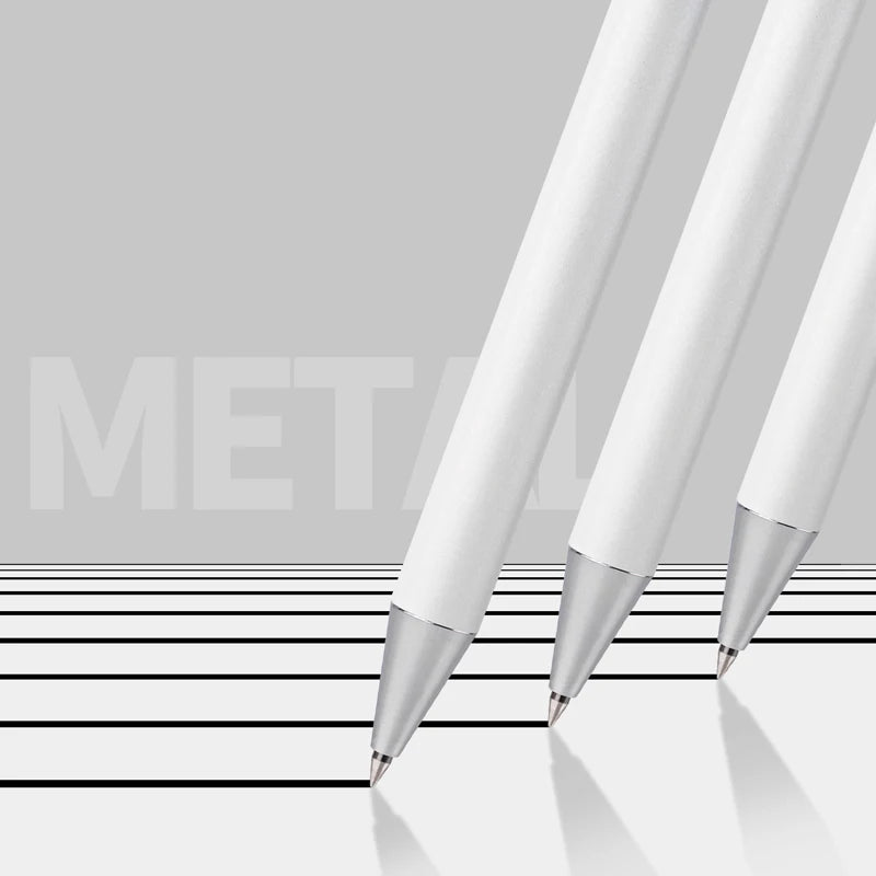 Deli Metal Gel Pen Rollerball Caneta ручка Ballpoint 0.5MM Signing Pens for Office Students Business Stationary Supplies
