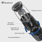 Tenwin 8028 Electric Pencil Sharpener Automatic Mechanical Pencil Sharpener Thick/Fine Nib/Tip Adjustable Student Sketch Drawing