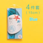 4pcs /set Soft Bendable Straight Ruler 15cm 20cm Protractor Triangular Rule Plastic Child Student Stationery Supplies