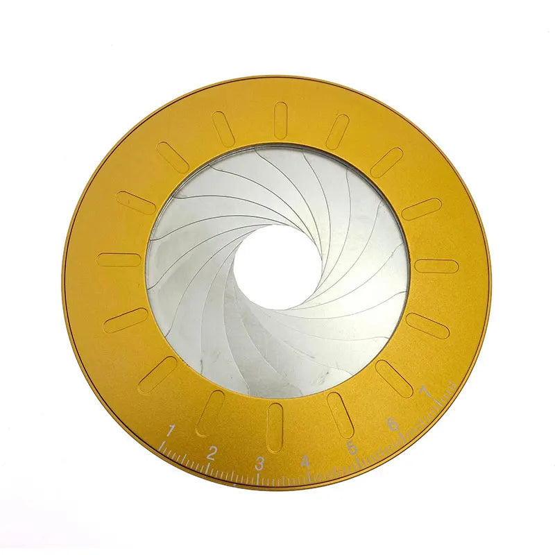 Creative Rotatable Round 304 Stainless Steel Flexible Circle Drawing Ruler Compass Multifunction Adjustable Metal Measuring Tool