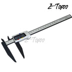 300mm 200 Electronic Digital Caliper LCD Plastic Vernier Caliper  Long Jaw Micrometer Inner Outer Diameter Gauge Measuring Tools