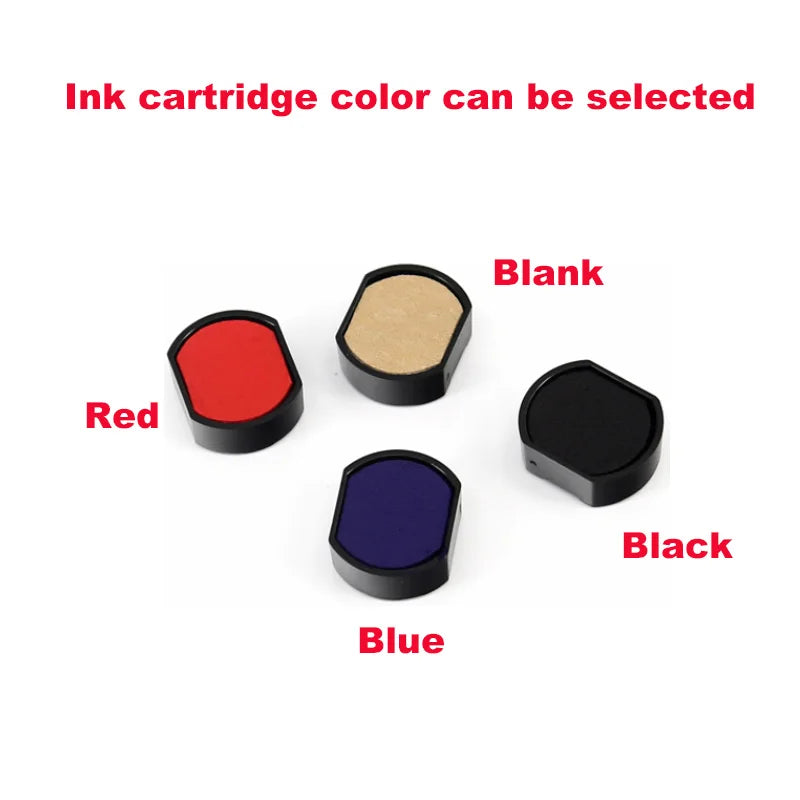 DIY Custom QC Inspect  Self-Inking Pocket Stamp Laser Engraved Rubber Seal Stamp