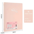 Piano Music Binder A4 3-Rings Sheet Music Folder Transparent Sleeves Music Scores A4 Folder With Rings