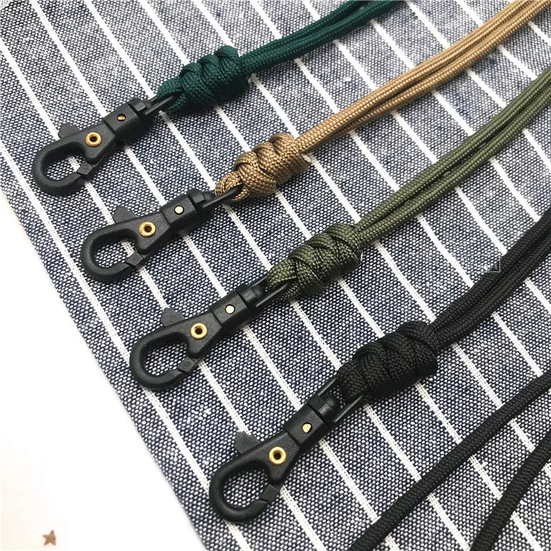 1PCS Outdoor Rock Climbing Hanging Neck Rope Lanyard For Phone Camera USB Holder ID Pass Card Name Badge Holder Keychain