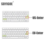 Desktop PC for Apple Bluetooth Wireless keybord MLA22LL/ A1644 A1314 IMAC Keyboard cover Protector Silicone Cover US/EU Version