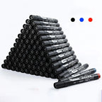 3/9pcs Permanent  Paint Marker Pen Waterproof Black Pen for Tyre Oily Markers Quick Drying Signature Pen Stationery Supplies