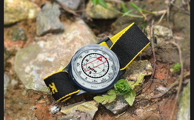 KANPAS WristBand Compass, Outdoor Magnetic Wrist Compass, Powerful Luminous Compass,South Hemisphere Available MAW-39-M/SKANPAS