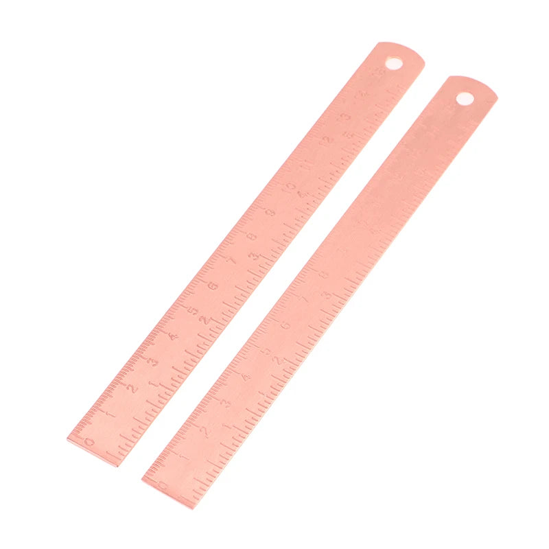 Colourful Student Flexible Ruler, Inch And Metric, 30 Cm/12 Inch, 20 Cm/8 Inch, 15 Cm/6 Inch, Random Colors Student Stationary