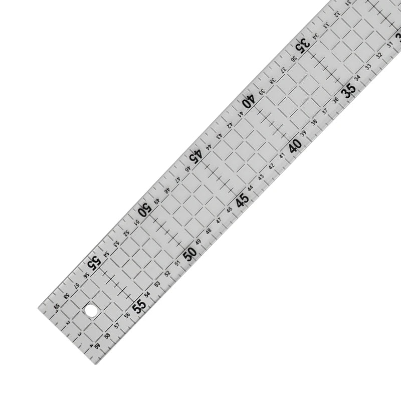 Yokoyama Acrylic Sewing Ruler For Patchwork Measuring Drawing Dressmaker Yardstick DIY Craft Quilting Cutting Accessories Tool
