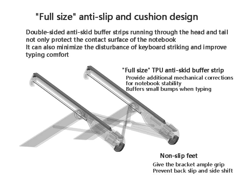 NEXSTAND K7 Laptop Stand Folding Portable Laptop House Office Ergonomic Stand Notebook Stand Notebook Suporte Laptop Accessories