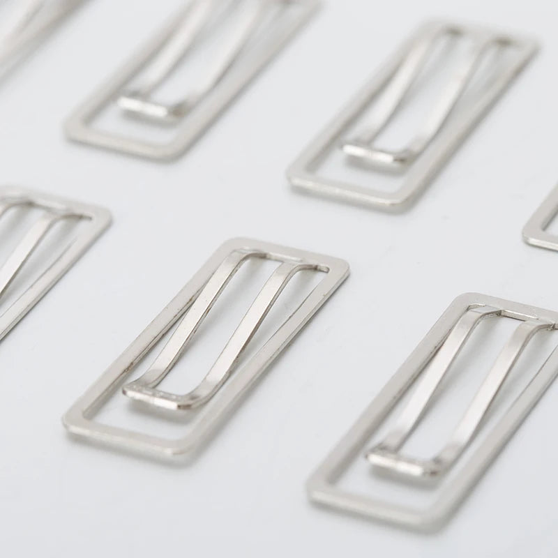 Nusign Paper Clip Silver Color Metal Document Binding Note Clips Bookmark Office Supplies