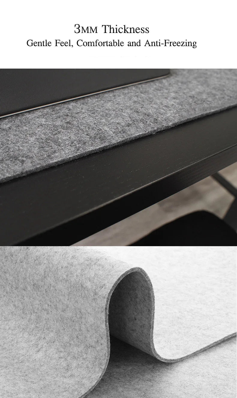 XXL Large Wool Felt Gaming Mouse Pad Computer Desk Mat Non-slip Laptop Keyboard desk Pad Office Desk Accessories