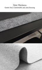 XXL Large Wool Felt Gaming Mouse Pad Computer Desk Mat Non-slip Laptop Keyboard desk Pad Office Desk Accessories