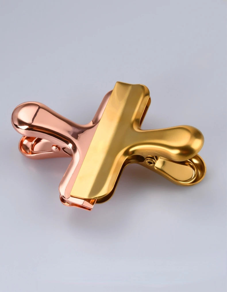 Plating Stainless Steel Paper Clips Office Paper Organizer Student Teacher Stationery School Office Business Supplies