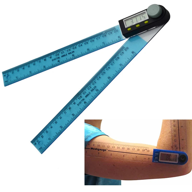 300mm Digital Orthopedic Protractor Angle Finder Meter 12inch Goniometer Electronic Body Goniometer Medical Ruler