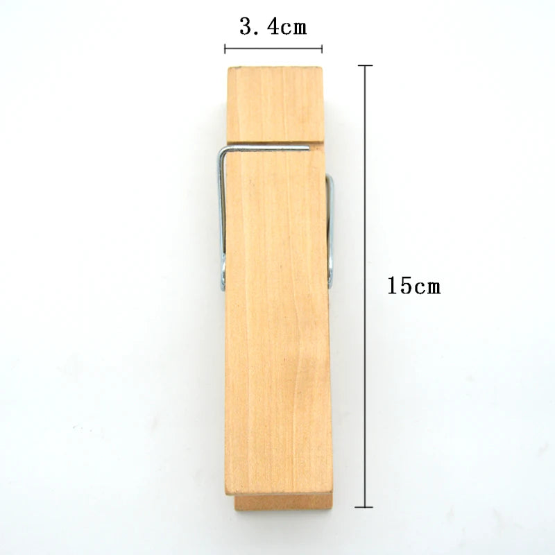 1/20/30/50 PCS Different Sizes 25mm/35mm/44mm/150mm Natural Wooden Clips For Photo Memo Office Clothespin Craft Decoration Pegs