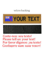 Embroidery Custom Patch  Hook And Loop Backing Iron On Sewing ID Tag Name Stripes For Clothing Dog Collar Harness Backpacks Hat