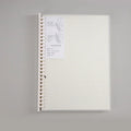 Translucent Frosted Notebook Inner Core Planner Binder Accessories Diary Stationery School Supplies A5 B5