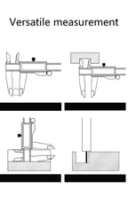 Electronic Digital Caliper HD Full Screen Full Metal 0-150/200/300mm Stainless Steel Vernier Caliper Precise Measurement Tool