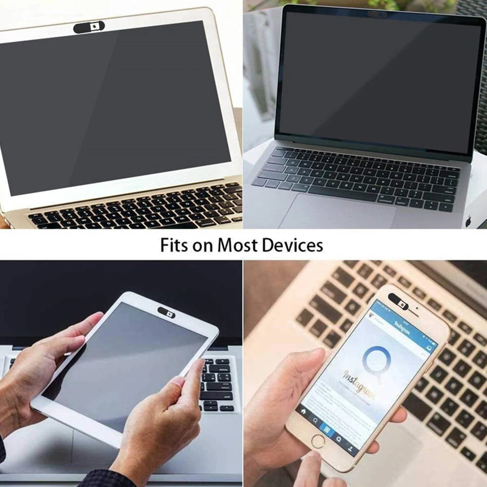 3pcs/Pack Webcam Cover Slider Shutter Universal Privacy Security Camera Sticker for Laptop Phone Tablet Computer