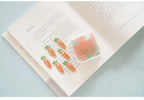 MINKYS Kawaii 10pcs/lot Strawberry Lemon Carrot Metal Paper Clip Christmas Song Decorative Bookmark Binder Clips Stationery